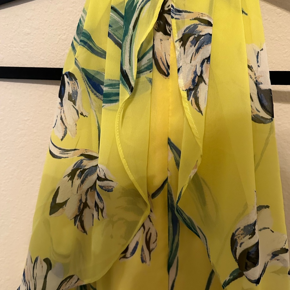 Eliza J yellow floral maxi dress - Picture 6 of 6